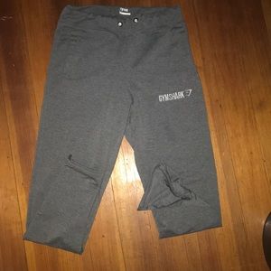Dark grey gymshark joggers